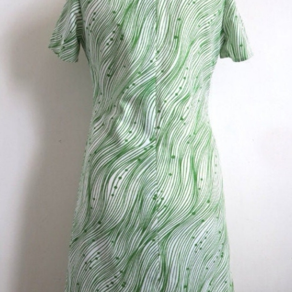 PIRKKOS PUKU FINLAND 1960s psychedelic mod dress - Picture 4 of 5